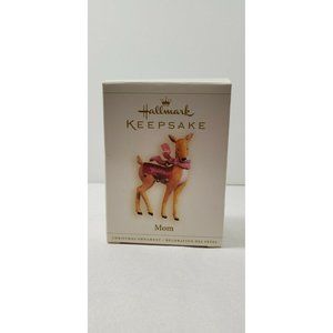 HALLMARK Keepsake 2006 MOM Reindeer CHRISTMAS ORNAMENT Mother's Day Gift MOTHER
